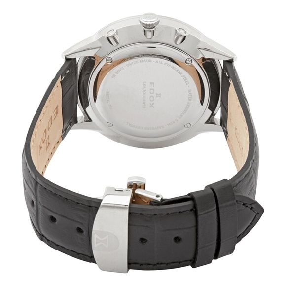 EDOX Les Vauberts Moon Phase Watch - Picture 3 of 13